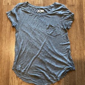 Hollister Crew Neck Tee with Pocket